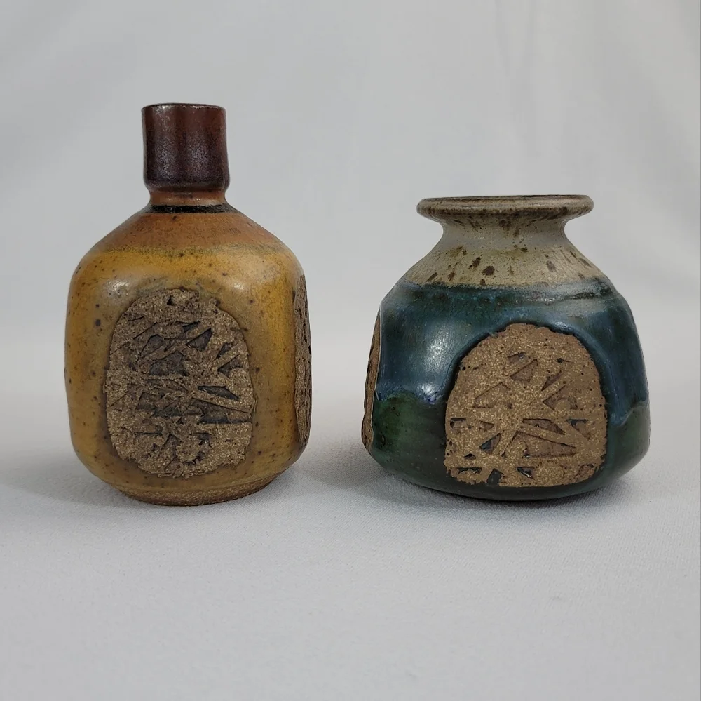 (2) Pickenpaugh Pottery? Vases - Picture 6 of 13